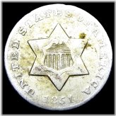 1851-O Silver Three Cent Piece - Nice Type Coin