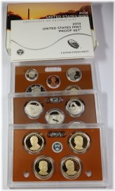 2014 S - Complete Proof Clad Coin Set