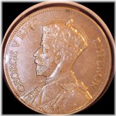 Fiji Silver Florin 1934 - Coin #0515