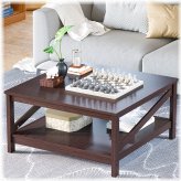 Sleekwood Open Storage Coffee Table