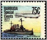 Barbuda Airship Stamp - 1977 MNH #SG364