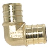 Brass Crimp Elbow Set