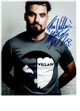 The Villain's Autographed 8x10 Color Photo