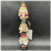 Stacked Nutcracker Trio Ornament