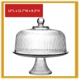 Crystal Clear Cake Elegance