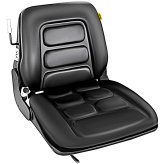 Universal Forklift Tractor Seat with Adjustable Backrest