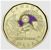 Oscar Peterson Commemorative Dollar