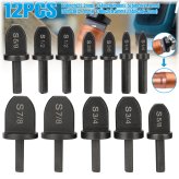 Copper Swage & Flare Drill Bit Set for Refrigeration Tubing