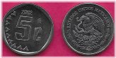 Mexican Emblematic 5 Centavos Coin