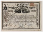 American Merchants Union Express Co. Stock Certificate