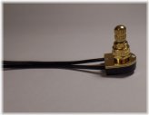 Brass Tone Rotary Canopy Switch