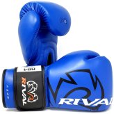 Blue Econo Bag Gloves by Rival Boxing