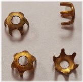 Brass Rhinestone Claw Settings