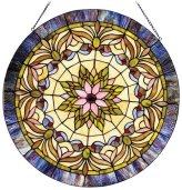Radiant Glass Art Panel