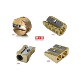 Precision Brass Pencil Sharpeners - Set of 4 Styles