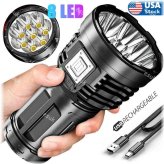 NightGuard Rechargeable LED Flashlight