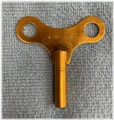 Schatz Brass Clock Key