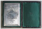 Engraved Gorham Silver Calling Card Case with Box