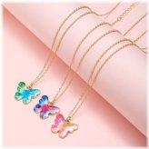 Butterfly Enamel Necklace Collection