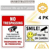 SecureGuard Surveillance Signs