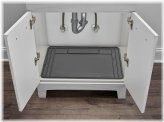 Black SinkMat - Spill-Proof Under Sink Mat for Bathroom Vanity by WeatherTech