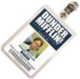 The Office Dwight Schrute Dunder Mifflin ID Badge Replica