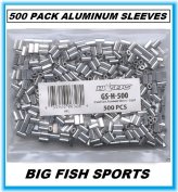 Aluminum Sleeves - Size H (1.2mm) - 500pcs