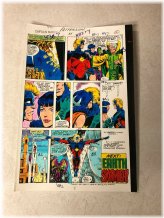 Elysian Kisses: Captain Marvel #61 Color Guide Art