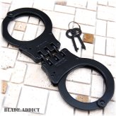 Double Lock Hinged Steel Restraints with Keys