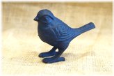 Blue Bird Iron Art Sculpture