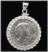 1979 Susan B. Anthony Coin Pendant