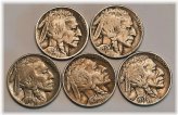 Assorted Vintage American Coins Set