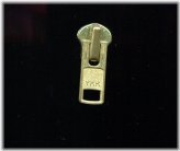 Brass Fortress Zipper Slider