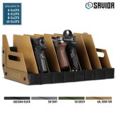 SecureHold Gun & Pistol Storage Rack - Organize and Display Your Firearms Safely