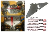 Dirt/Dust Cover Upgrade Kit for Arrma Senton, Typhon, Granite