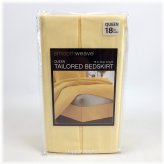 Butter Yellow Tailored Bedskirt