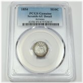 Silver Arrows Seated Liberty Half Dime