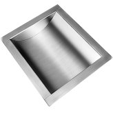 Stainless Steel Drop-In Deal Tray Brushed Finish