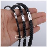 Midnight Braid Magnetic Necklace