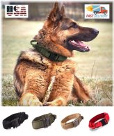 Guardian Gear Collar: Rugged Metal Buckle for Large Breed Dogs