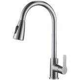 Brushed Nickel Swivel Mixer Faucet