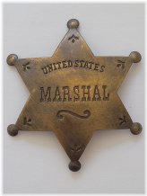 Marshal's Legacy Brass Pin