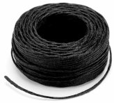 Black Waxed Linen Thread by Tandy Leather Craft