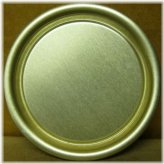 Golden Steel Crimped Lid Beer Can