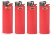 Classic Red Bic Lighter Set