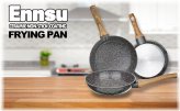 Grey Ceramic Granite Nonstick Frying Pan Trio