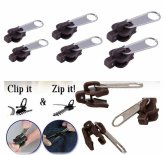 EasyZip Repair Kit - 6 Removable Zip Sliders for Instant Replacement