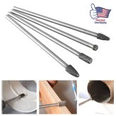 Long Reach Double Cut Tungsten Carbide Bits Set