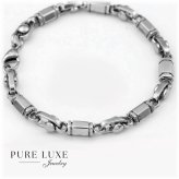 Hexagon Link Chain Bracelet