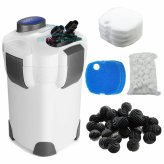 CrystalClear 265: Advanced 3-Stage Filtration for Vibrant Aquariums up to 75 Gallons